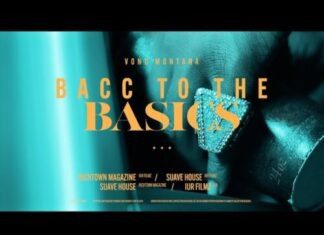 A close up of the title screen for bacc to the basics