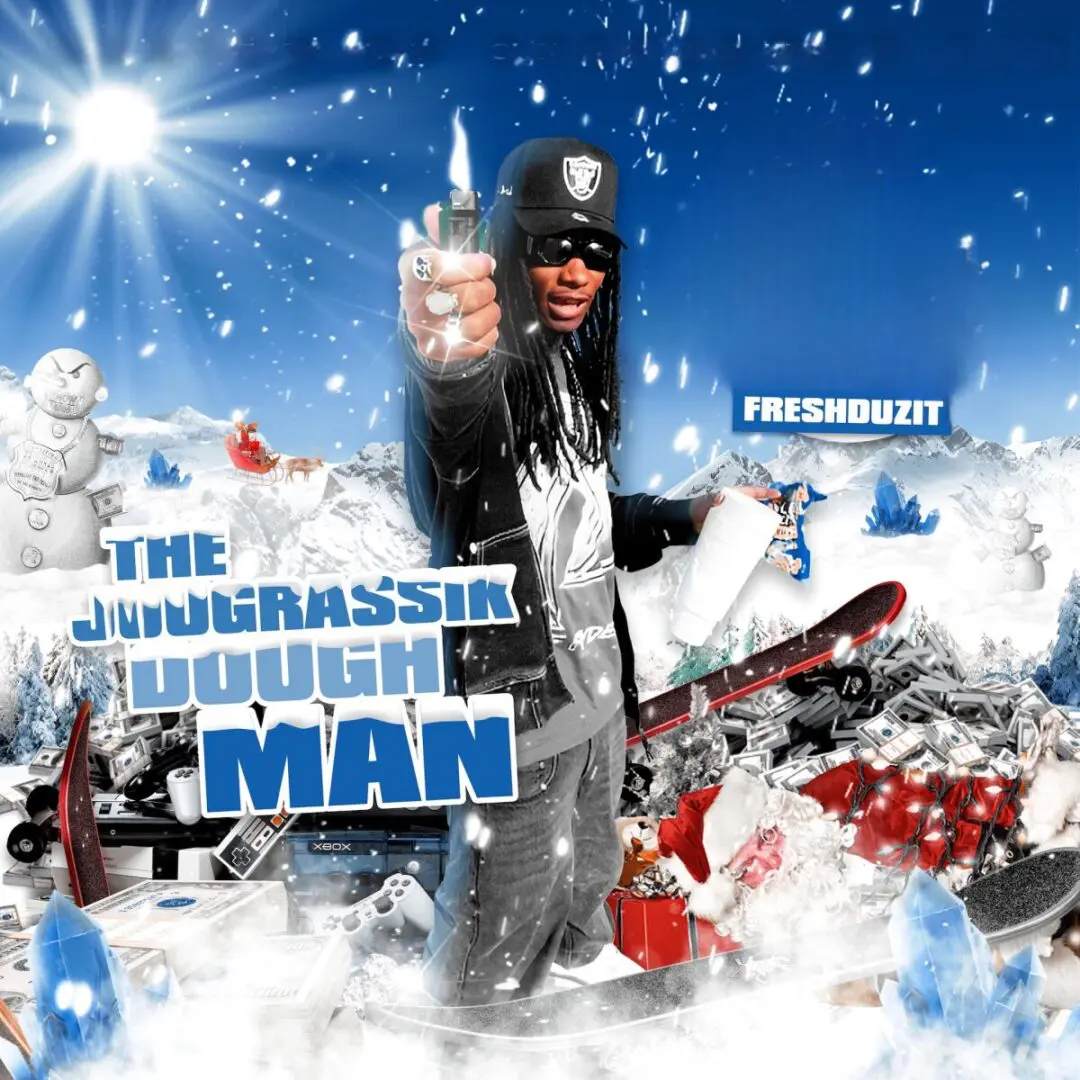 Freshduzit's The Juggrasssik Dough Man album art.