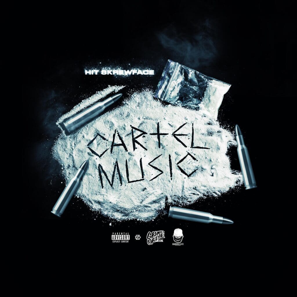 Cartel Music album cover by Hit Skrewface.