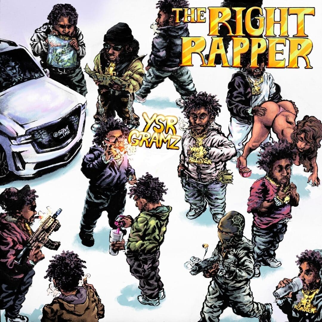 YSR Gramz - The Right Rapper (Ep) (Flint, Michigan) - Midwest Mixtapes